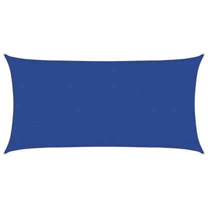 Sonnensegel 160 G/M² Rechteckig 3X6 M Hdpe Blau