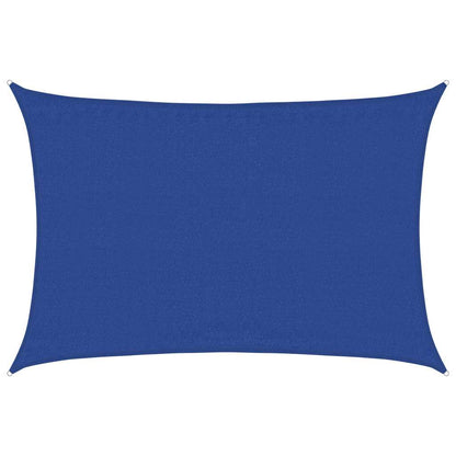 Sonnensegel 160 G/M² Rechteckig 3,5X5 M Hdpe Blau