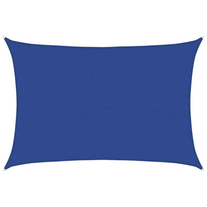 Sonnensegel 160 G/M² Rechteckig Blau 5X6 M Hdpe Blau