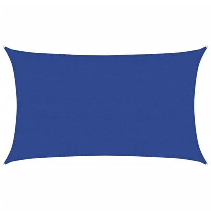 Sonnensegel 160 G/M² Rechteckig Blau 5X8 M Hdpe Anthrazit