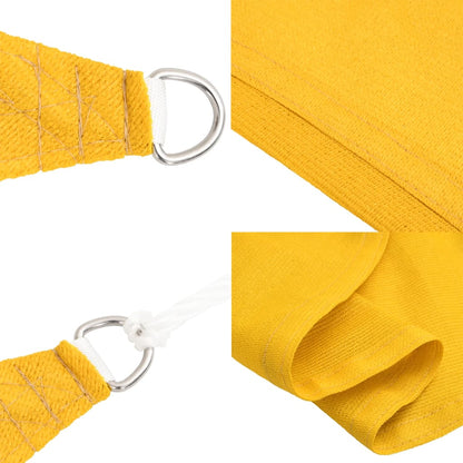 Sonnensegel 160 G/M² Quadratisch 4,5X4,5 M Hdpe Gelb