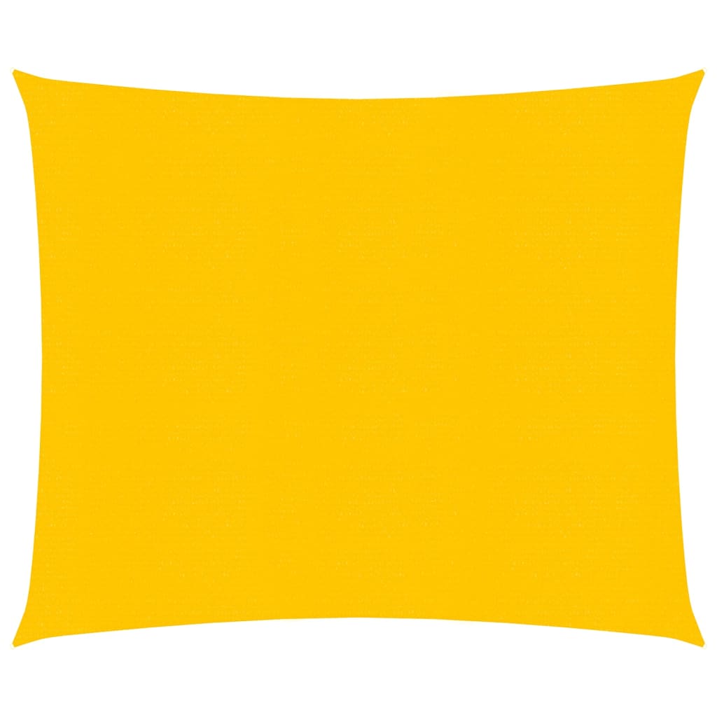 Sonnensegel 160 G/M² Quadratisch Hdpe Gelb