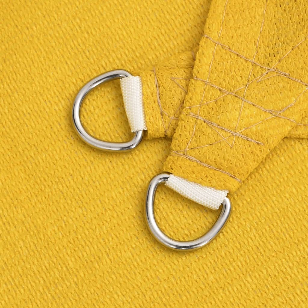 Sonnensegel 160 G/M² Quadratisch Gelb 7X7 M Hdpe Blau