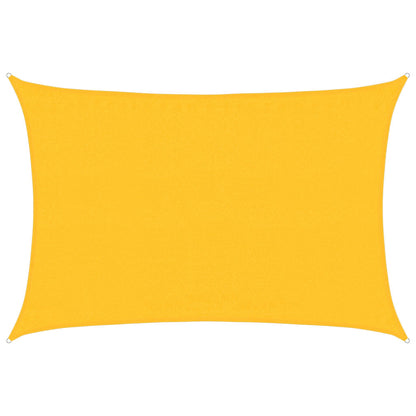Sonnensegel 160 G/M² Rechteckig 3,5X5 M Hdpe Gelb
