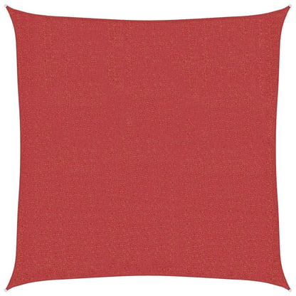 Sonnensegel 160 G/M² 2,5X2,5 M Hdpe Rot