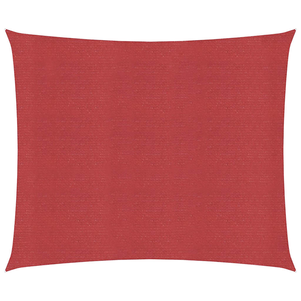 Sonnensegel 160 G/M² Hdpe Rot