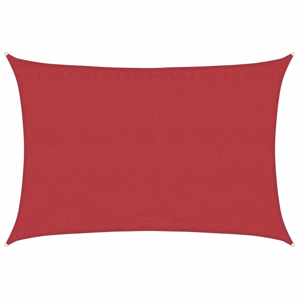 Sonnensegel 160 G/M² 3,5X5 M Hdpe Rot