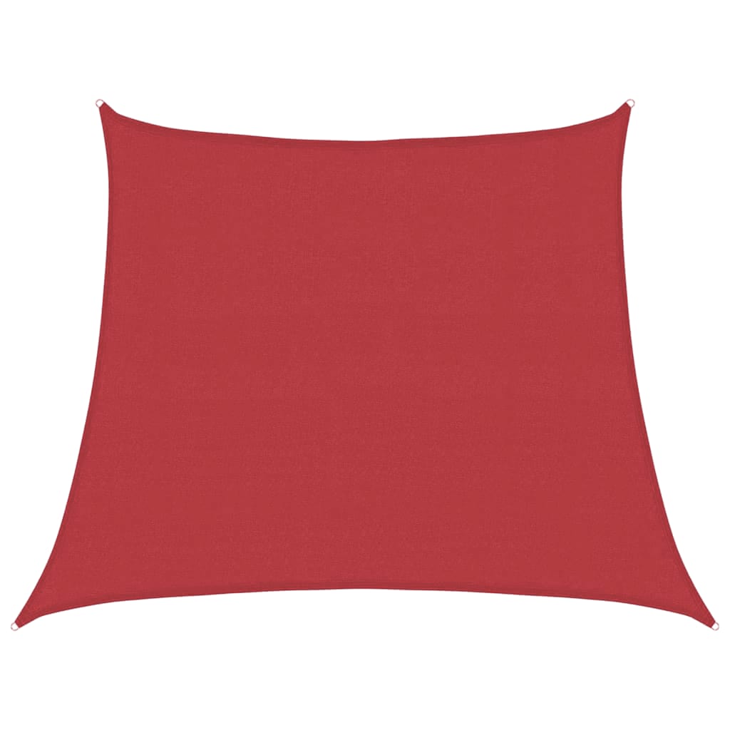 Sonnensegel 160 G/M² Rot 3/4X3 M Hdpe