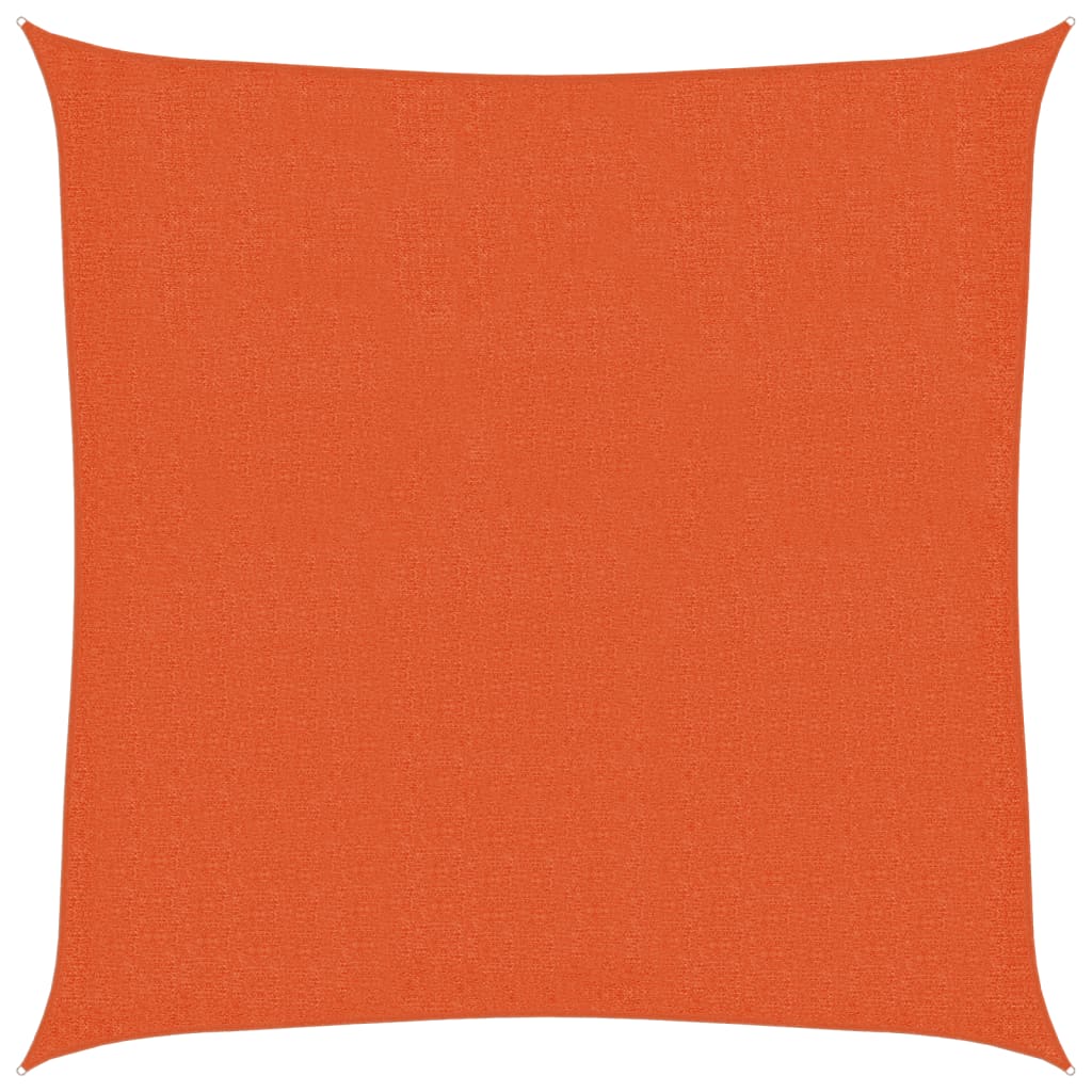 Sonnensegel 160 G/M² 2,5X2,5 M Hdpe Orange