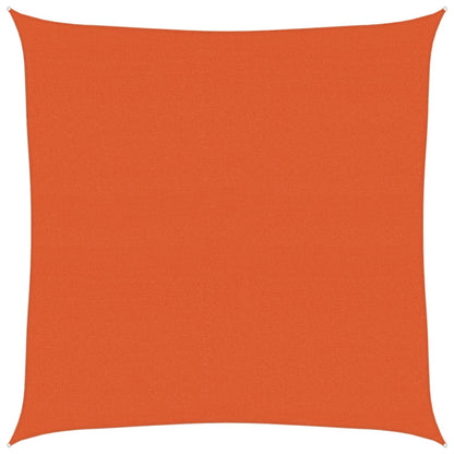 Sonnensegel 160 G/M² Quadratisch 4X4 M Hdpe Orange