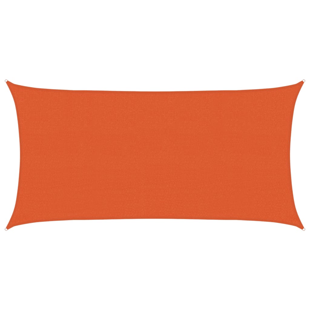 Sonnensegel 160 G/M² 2,5X4,5 M Hdpe Orange