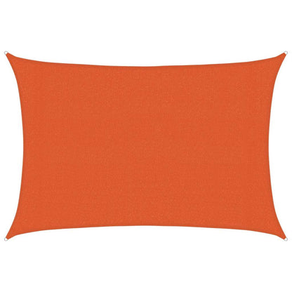 Sonnensegel 160 G/M² Rechteckig 3X4,5 M Hdpe Orange