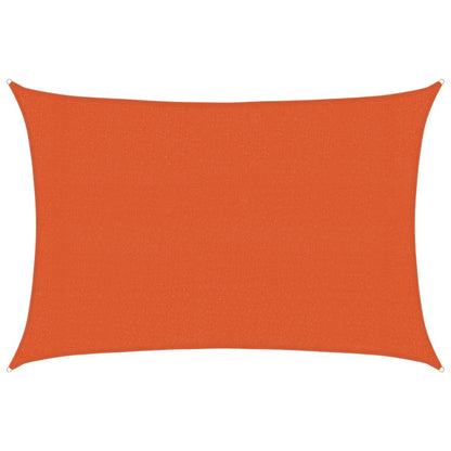 Sonnensegel 160 G/M² Rechteckig 3X5 M Hdpe Orange