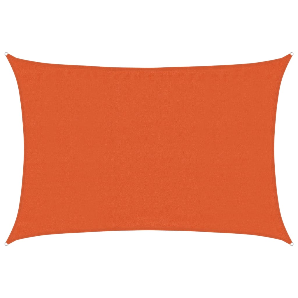 Sonnensegel 160 G/M² 3,5X4,5 M Hdpe Orange