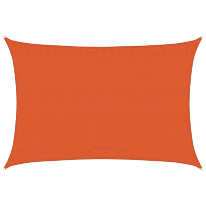 Sonnensegel 160 G/M² 3,5X4,5 M Hdpe Orange