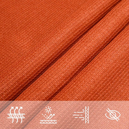 Sonnensegel 160 G/M² 4X6 M Hdpe Orange