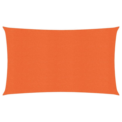 Sonnensegel 160 G/M² Rechteckig 4X7 M Hdpe Orange