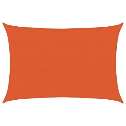 Sonnensegel 160 G/M² Rechteckig 5X7 M Hdpe Orange