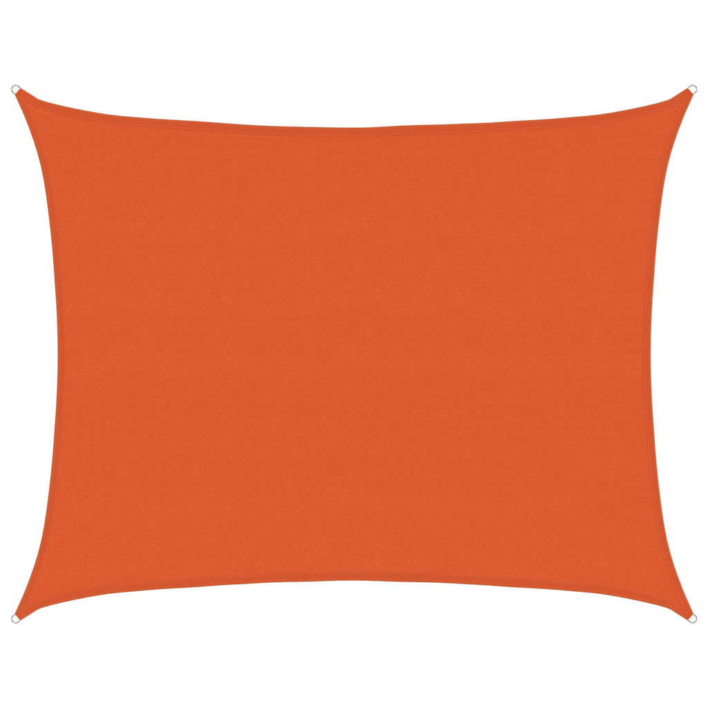 Sonnensegel 160 G/M² Rechteckig 6X7 M Hdpe Orange