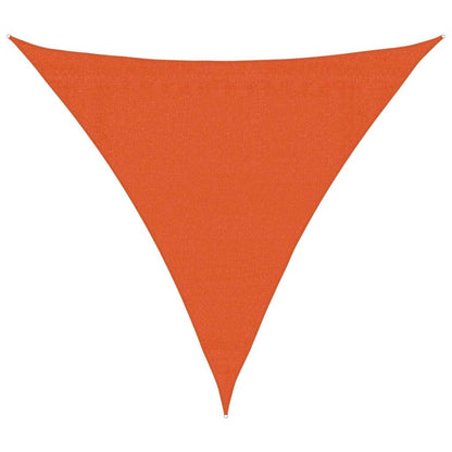 Sonnensegel 160 G/M² Dreieckig 3,6X3,6X3,6 M Hdpe Orange