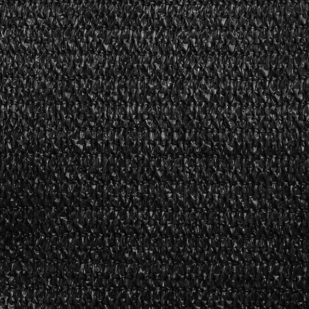 Sonnensegel 160 G/M² 6X6 M Hdpe Schwarz
