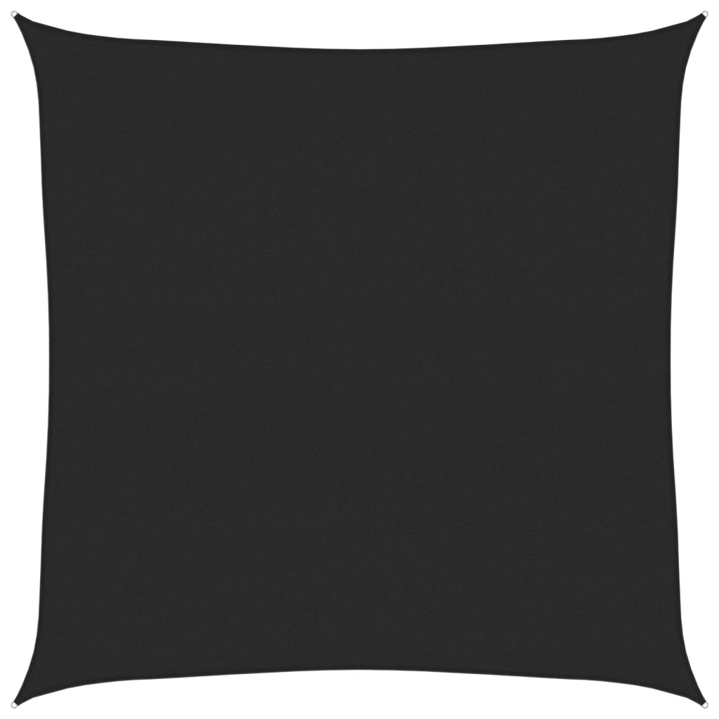 Sonnensegel 160 G/M² 7X7 M Hdpe Schwarz