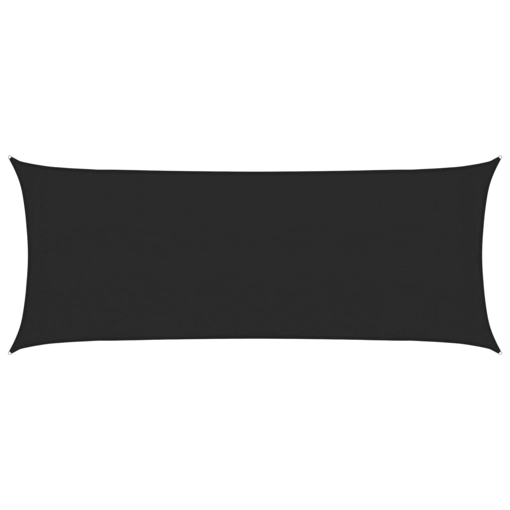 Sonnensegel 160 G/M² 2X4,5 M Hdpe Schwarz