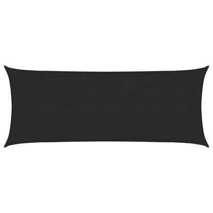 Sonnensegel 160 G/M² 2X5 M Hdpe Schwarz