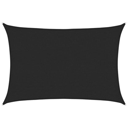 Sonnensegel 160 G/M² 2,5X4 M Hdpe Schwarz