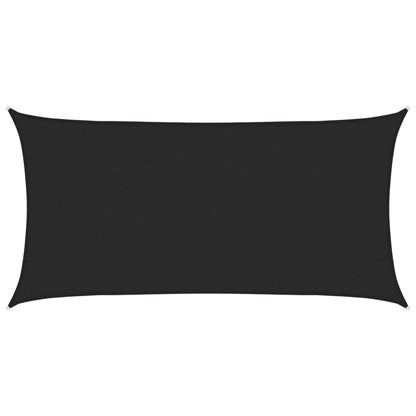Sonnensegel 160 G/M² 2,5X5 M Hdpe Schwarz