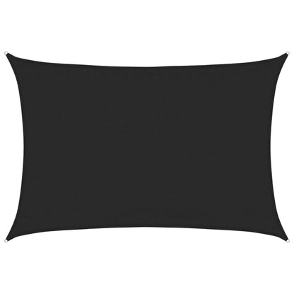 Sonnensegel 160 G/M² 3,5X5 M Hdpe Schwarz