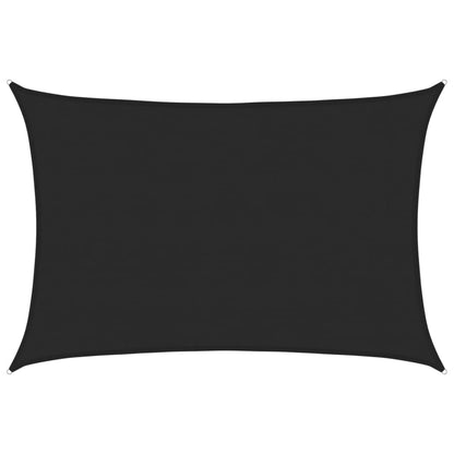 Sonnensegel 160 G/M² 5X6 M Hdpe Schwarz