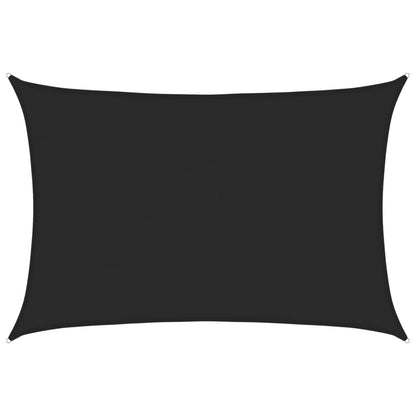 Sonnensegel 160 G/M² 5X7 M Hdpe Schwarz