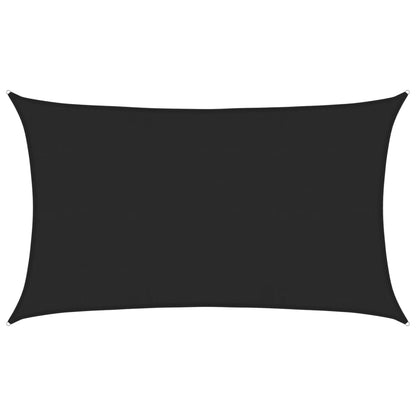 Sonnensegel 160 G/M² 5X8 M Hdpe Schwarz