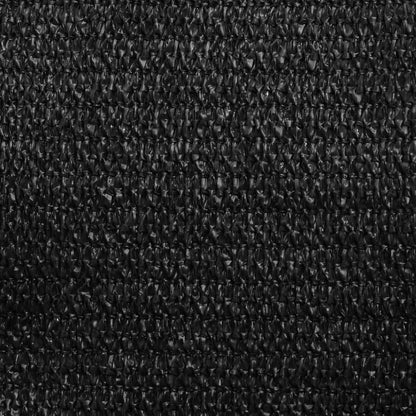 Sonnensegel 160 G/M² Rechteckig 6X8 M Hdpe Schwarz
