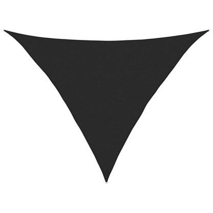 Sonnensegel 160 G/M² 2,5X2,5X3,5 M Hdpe Schwarz
