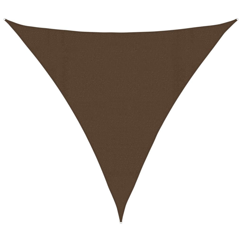 Sonnensegel 160 G/M² 4,5X4,5X4,5 M Hdpe Braun