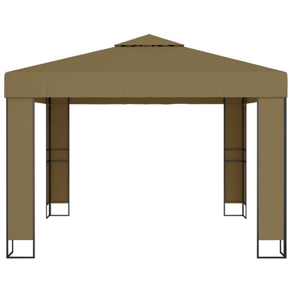 Pavillon Mit Doppeldach 3X3X2,7 M 180 G/M²
