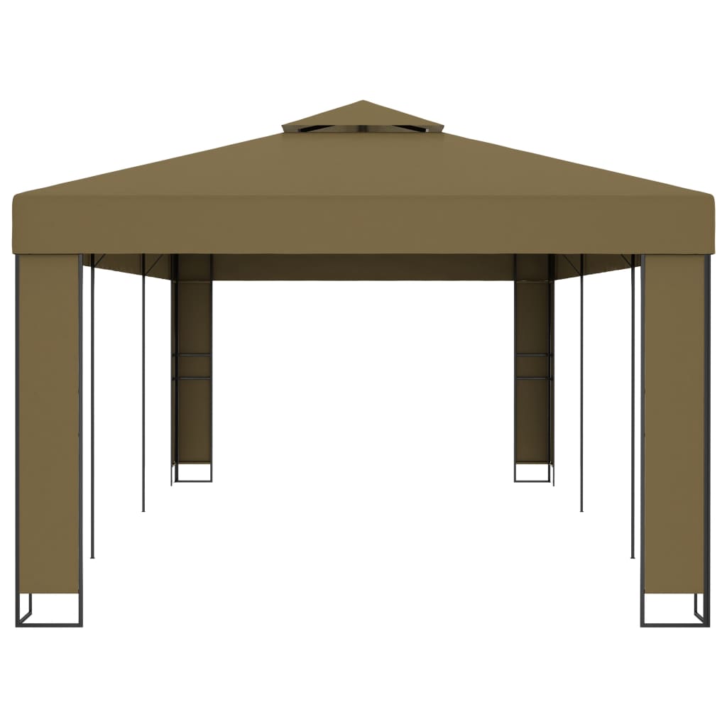 Pavillon Mit Doppeldach 3X6 M 180 G/M²