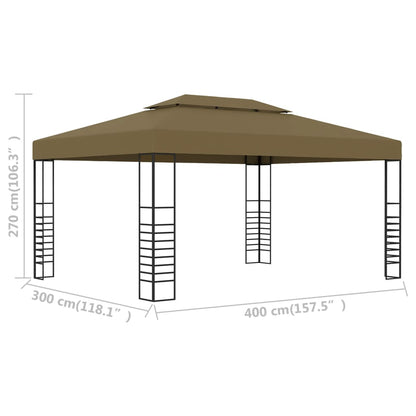 Pavillon 3X4 M 180 G/M²