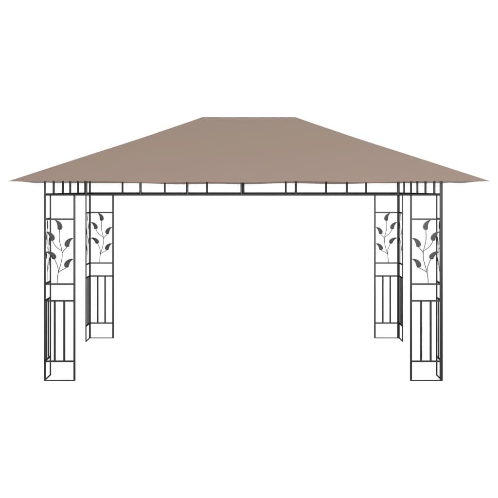 Pavillon Mit Moskitonetz 4X3X2,73 M 180 G/M²