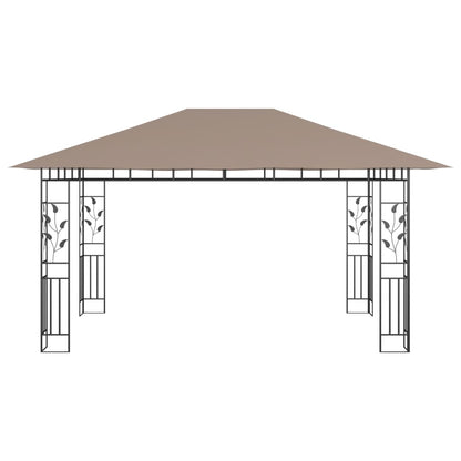 Pavillon Mit Moskitonetz 4X3X2,73 M 180 G/M²