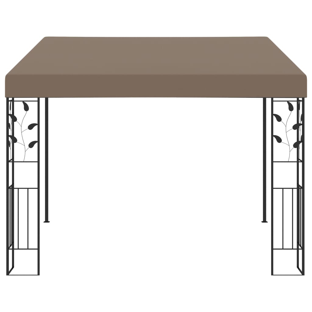 Wand-Pavillon 3X3X2,5 M Taupe