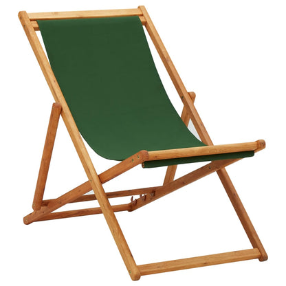 Strandstuhl Klappbar Stoff Und Massivholz