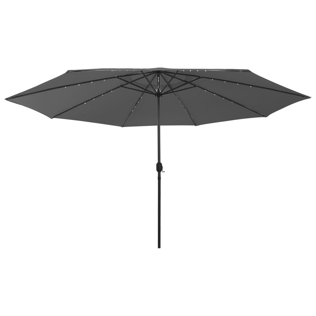 Sonnenschirm Mit Led-Beleuchtung 400 Cm