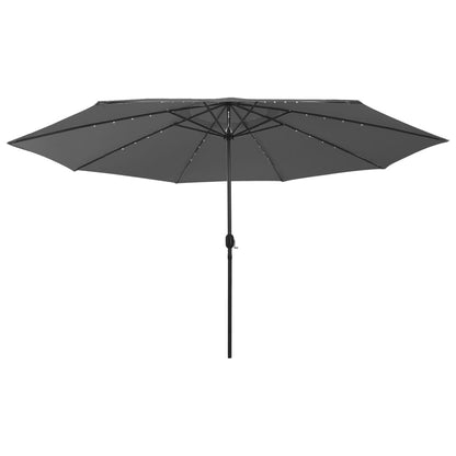 Sonnenschirm Mit Led-Beleuchtung 400 Cm