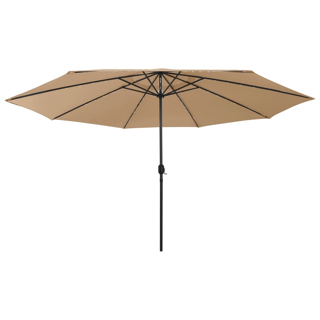 Sonnenschirm Mit Led-Beleuchtung 400 Cm