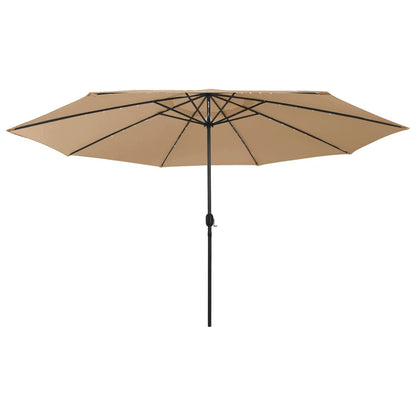 Sonnenschirm Mit Led-Beleuchtung 400 Cm