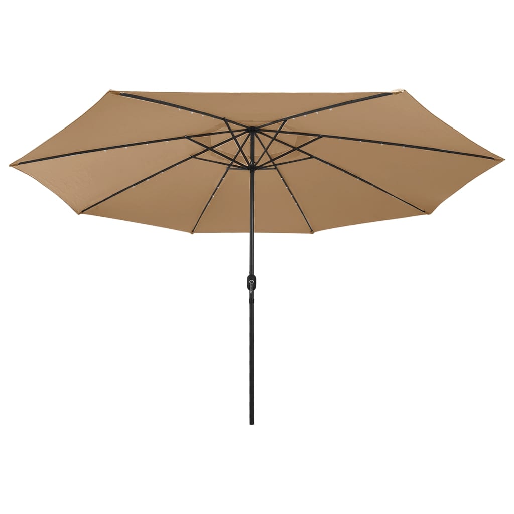 Sonnenschirm Mit Led-Beleuchtung 400 Cm
