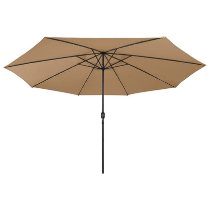 Sonnenschirm Mit Led-Beleuchtung 400 Cm